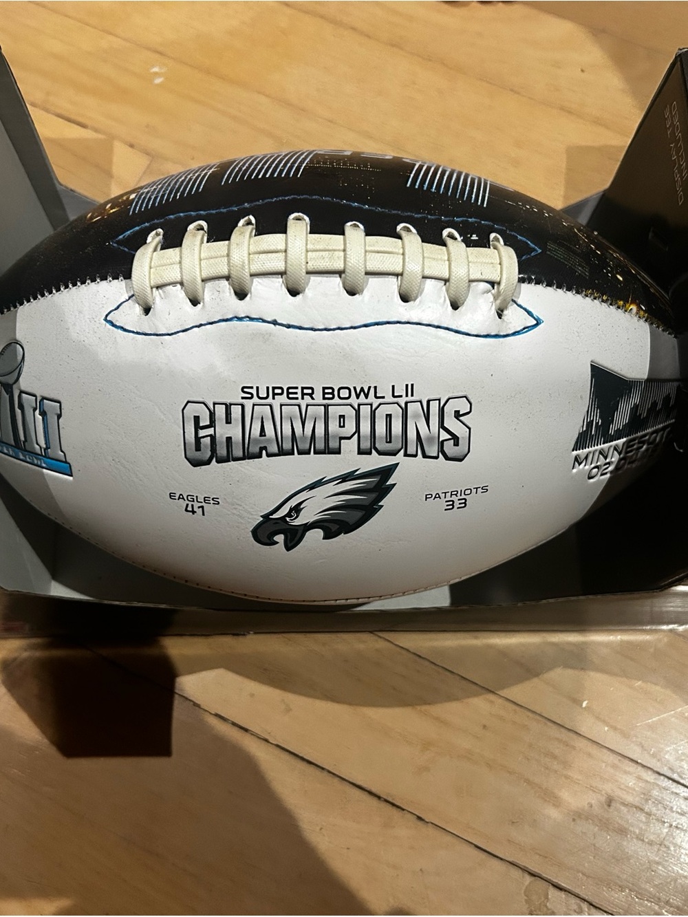 NEW Philadelphia Eagles Super Bowl LII Champions Collector Football